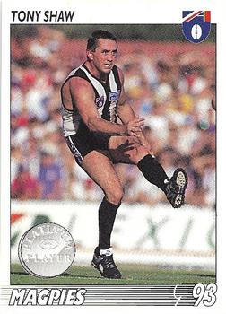 1993 Select AFL #142 Tony Shaw Front